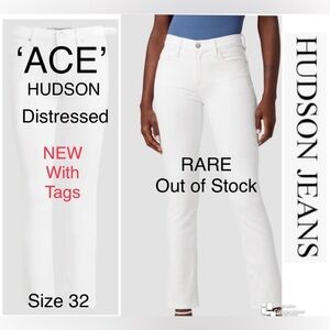 NEW ⭐️ ACE Hudson Jeans ⭐️ distressed, Limited Edition